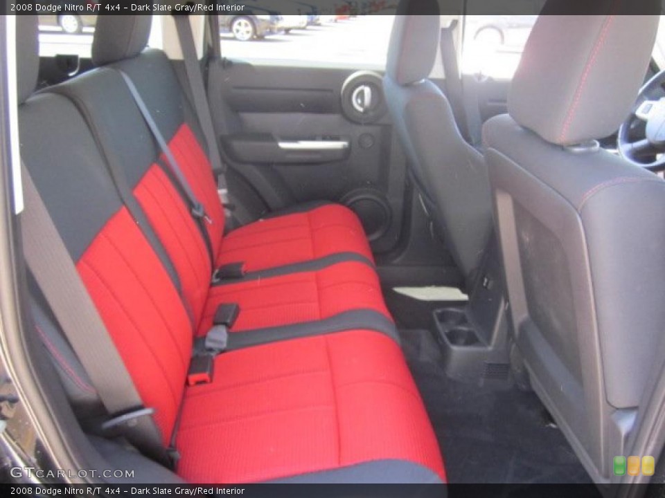 Dark Slate Gray/Red Interior Photo for the 2008 Dodge Nitro R/T 4x4 #48356626