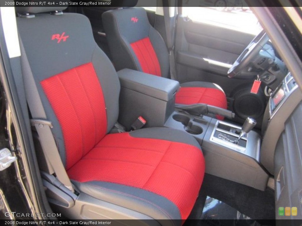 Dark Slate Gray/Red Interior Photo for the 2008 Dodge Nitro R/T 4x4 #48356656