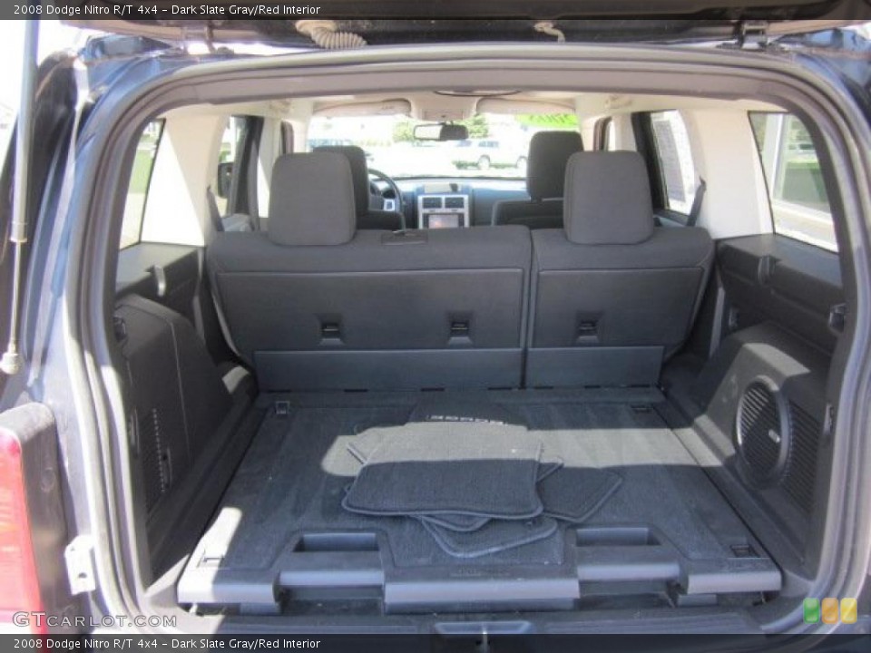 Dark Slate Gray/Red Interior Trunk for the 2008 Dodge Nitro R/T 4x4 #48356731