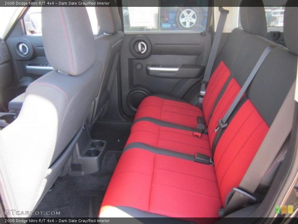 Dark Slate Gray/Red Interior Photo for the 2008 Dodge Nitro R/T 4x4 #48356746