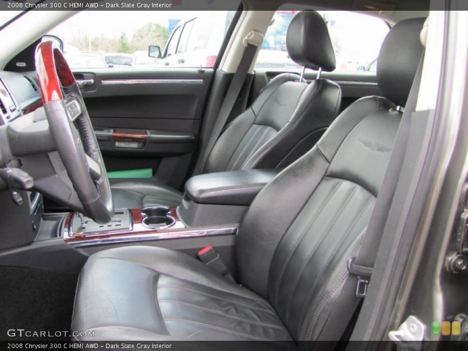 Dark Slate Gray Interior Photo for the 2008 Chrysler 300 C HEMI AWD #48357150
