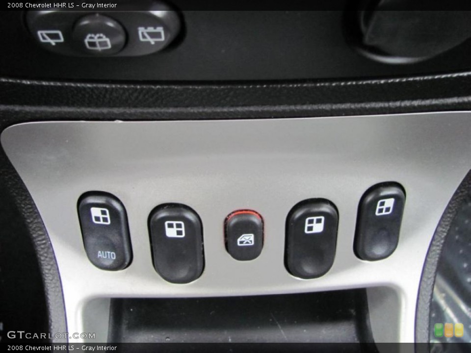 Gray Interior Controls for the 2008 Chevrolet HHR LS #48357682