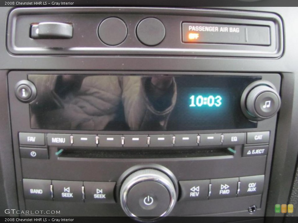 Gray Interior Controls for the 2008 Chevrolet HHR LS #48357691