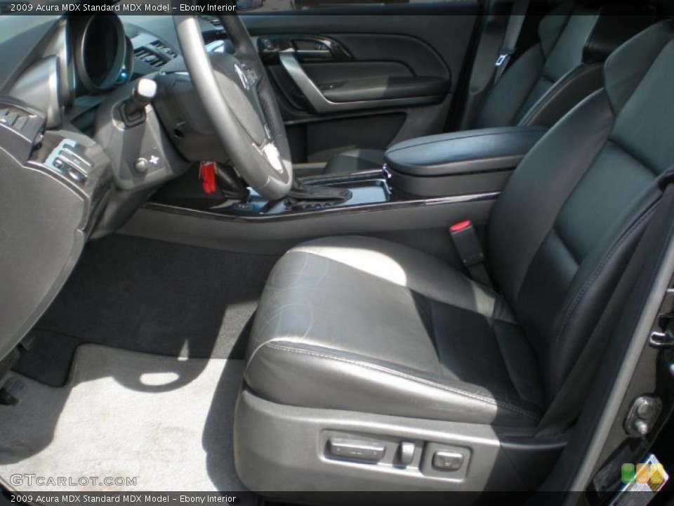 Ebony Interior Photo for the 2009 Acura MDX  #48358450