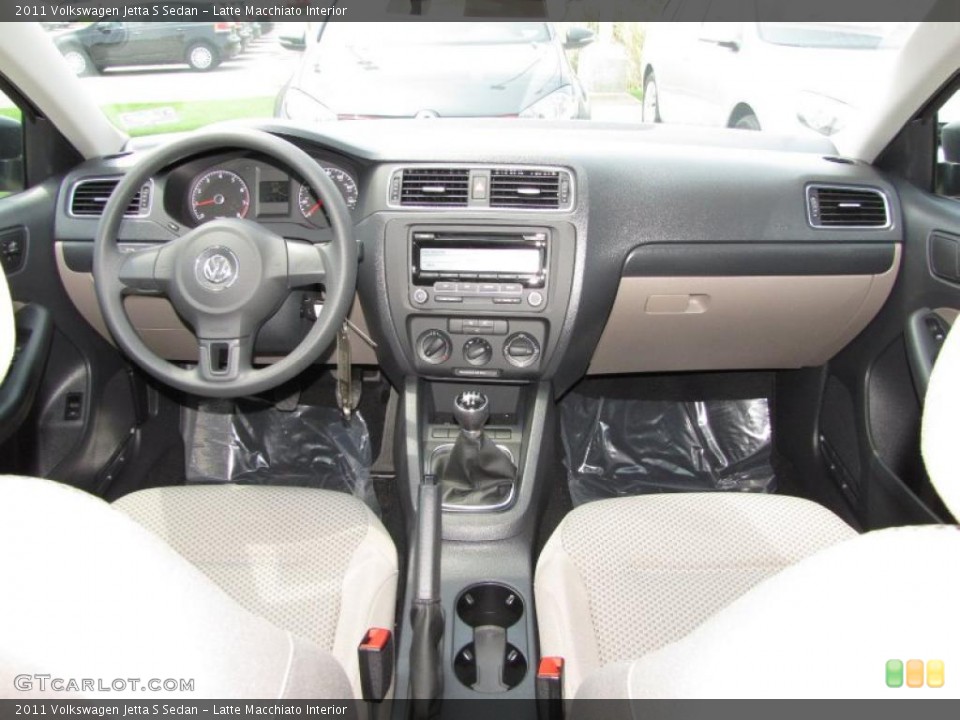Latte Macchiato Interior Dashboard for the 2011 Volkswagen Jetta S Sedan #48359644
