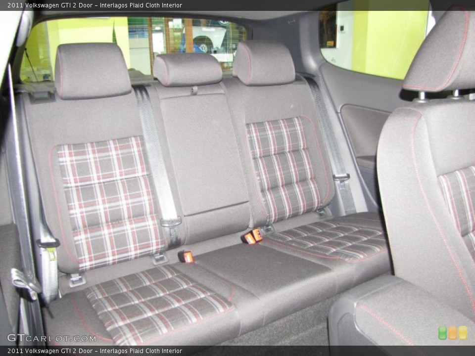 Interlagos Plaid Cloth Interior Photo for the 2011 Volkswagen GTI 2 Door #48359719