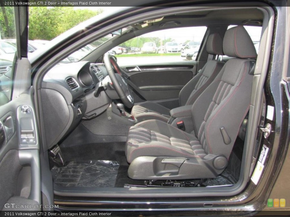 Interlagos Plaid Cloth Interior Photo for the 2011 Volkswagen GTI 2 Door #48359971
