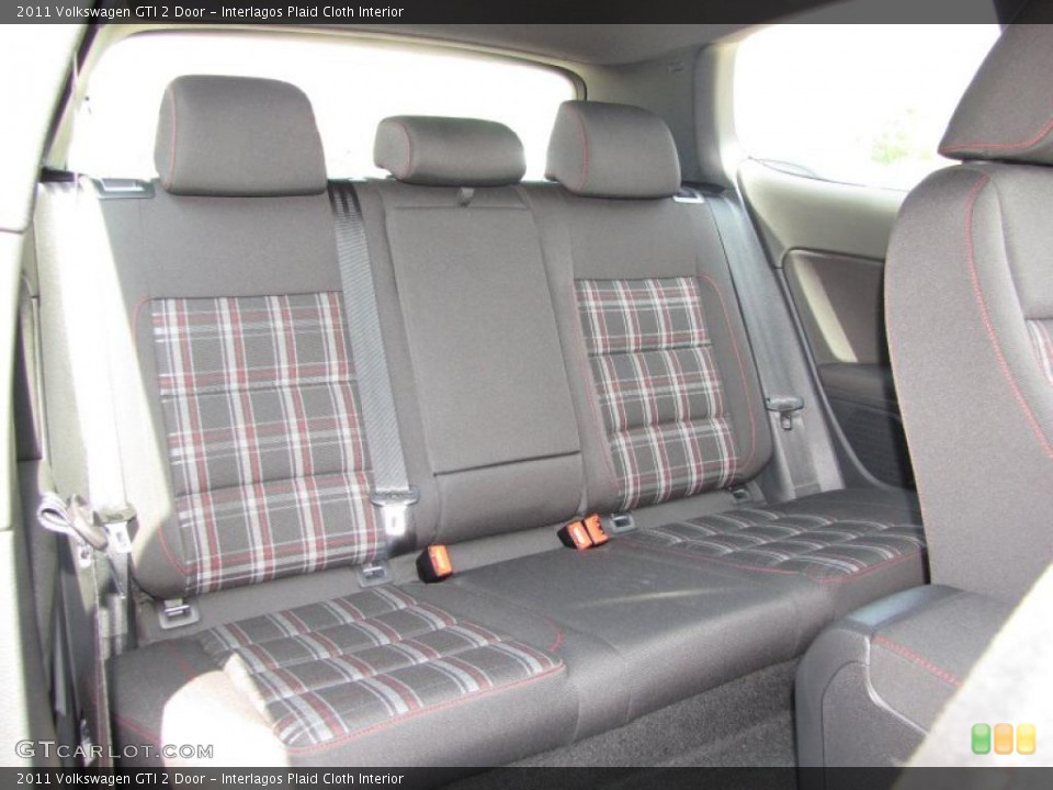 Interlagos Plaid Cloth Interior Photo for the 2011 Volkswagen GTI 2 Door #48359986