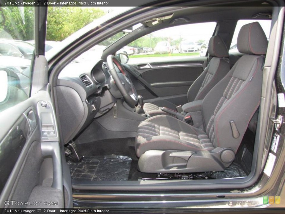 Interlagos Plaid Cloth Interior Photo for the 2011 Volkswagen GTI 2 Door #48360547
