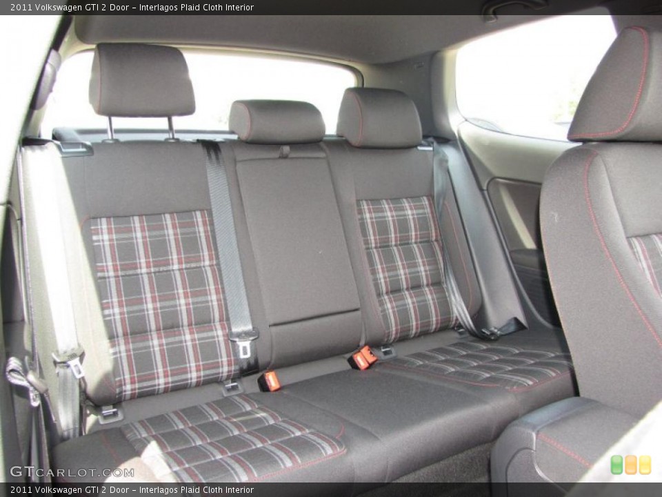 Interlagos Plaid Cloth Interior Photo for the 2011 Volkswagen GTI 2 Door #48360565