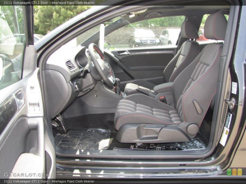 Interlagos Plaid Cloth Interior Photo for the 2011 Volkswagen GTI 2 Door #48360643