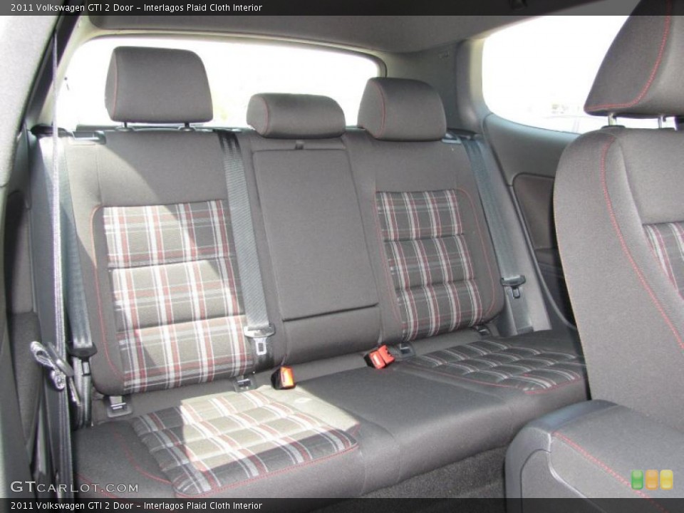 Interlagos Plaid Cloth Interior Photo for the 2011 Volkswagen GTI 2 Door #48360660