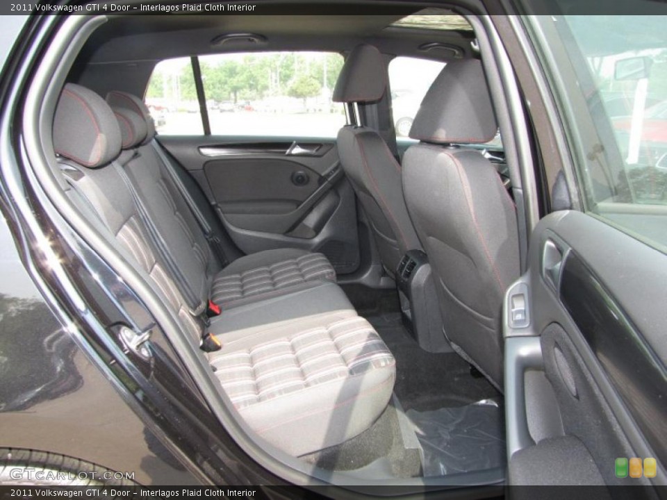 Interlagos Plaid Cloth Interior Photo for the 2011 Volkswagen GTI 4 Door #48361660