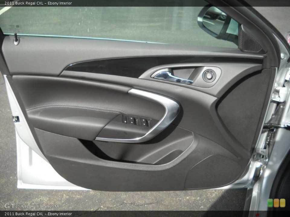 Ebony Interior Door Panel for the 2011 Buick Regal CXL #48361858