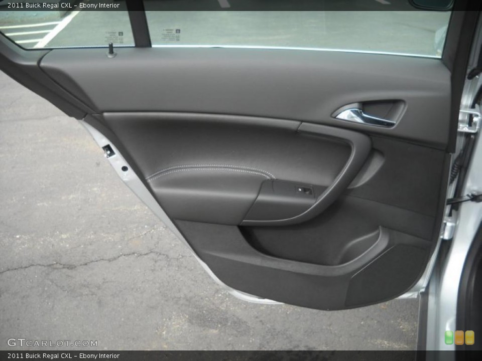 Ebony Interior Door Panel for the 2011 Buick Regal CXL #48361888
