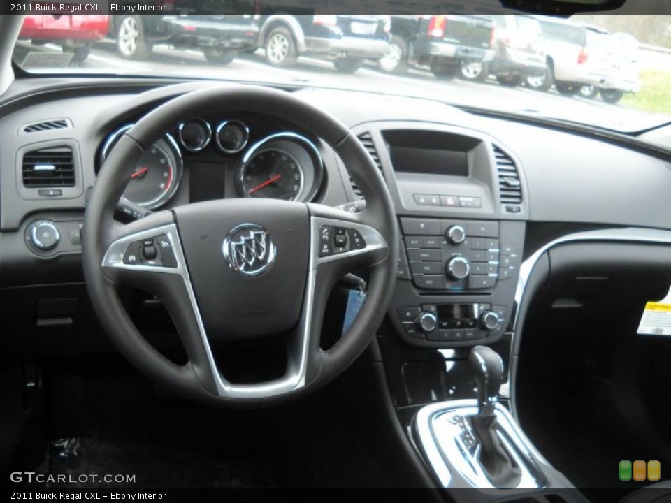 Ebony Interior Dashboard for the 2011 Buick Regal CXL #48361903