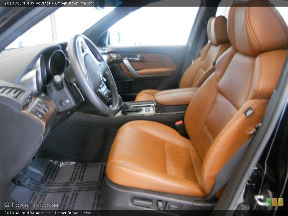 Umber Brown Interior Photo for the 2010 Acura MDX Advance #48364822