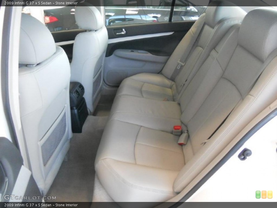 Stone Interior Photo for the 2009 Infiniti G 37 x S Sedan #48365314