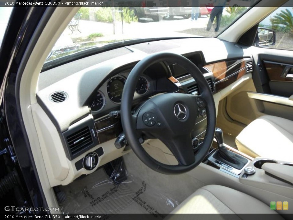 Almond/Black Interior Prime Interior for the 2010 Mercedes-Benz GLK 350 #48366499