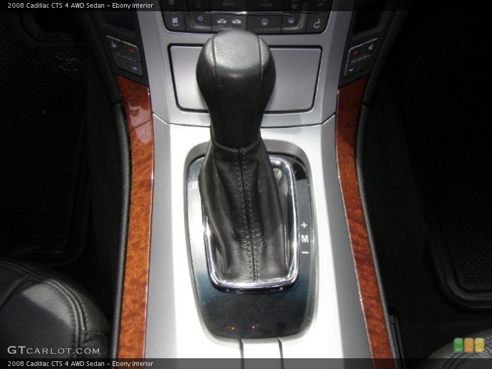 Ebony Interior Transmission for the 2008 Cadillac CTS 4 AWD Sedan #48366778