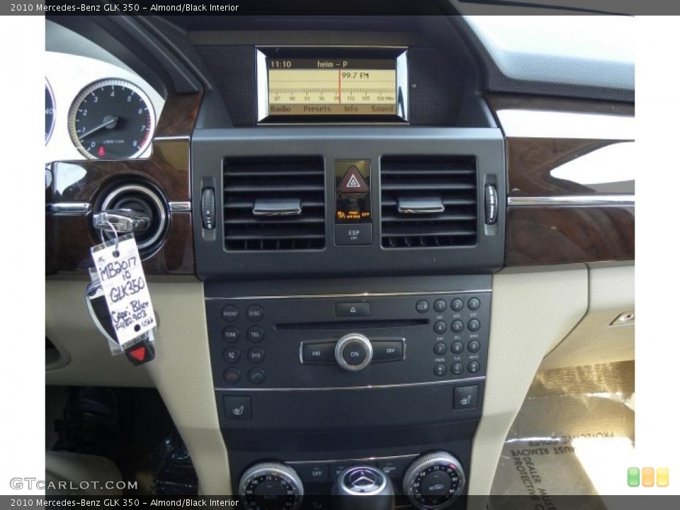 Almond/Black Interior Controls for the 2010 Mercedes-Benz GLK 350 #48366832
