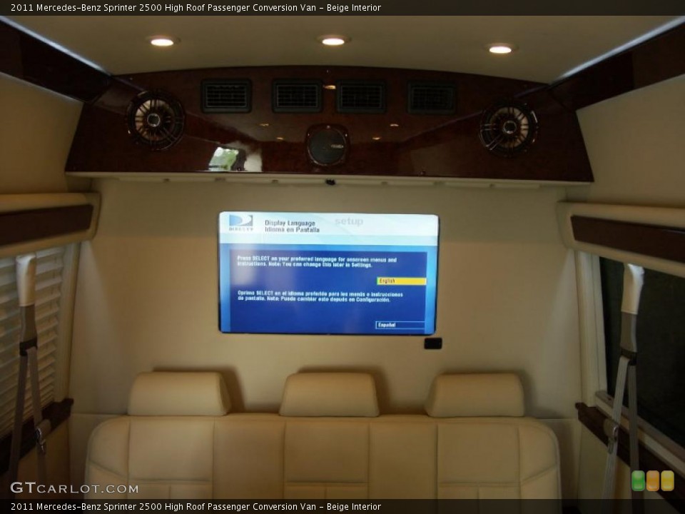 Beige Interior Photo for the 2011 Mercedes-Benz Sprinter 2500 High Roof Passenger Conversion Van #48367762