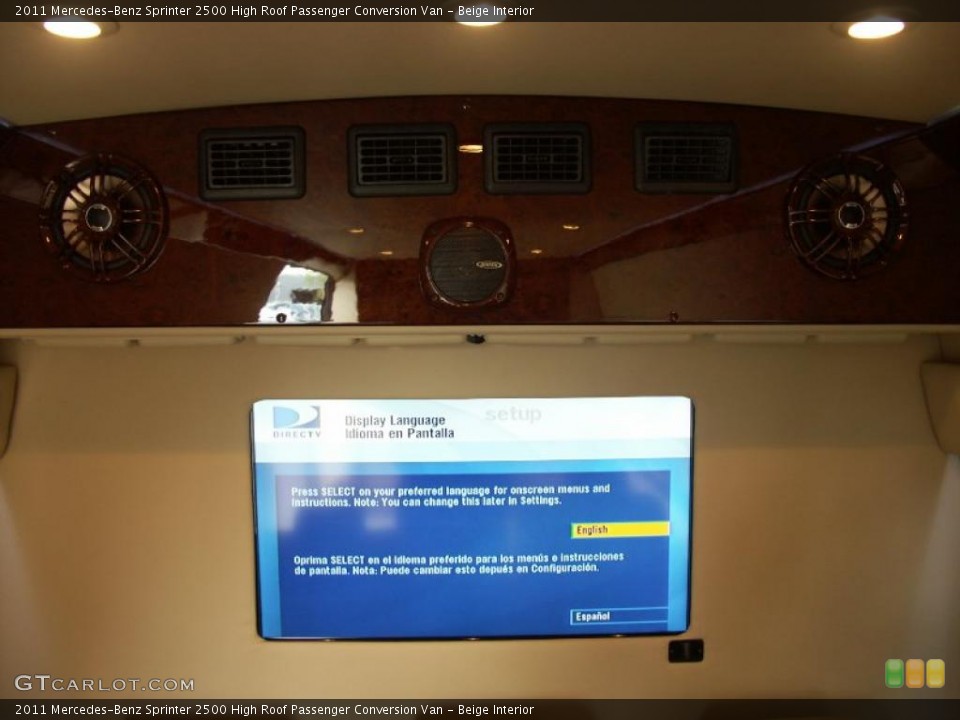 Beige Interior Photo for the 2011 Mercedes-Benz Sprinter 2500 High Roof Passenger Conversion Van #48367786