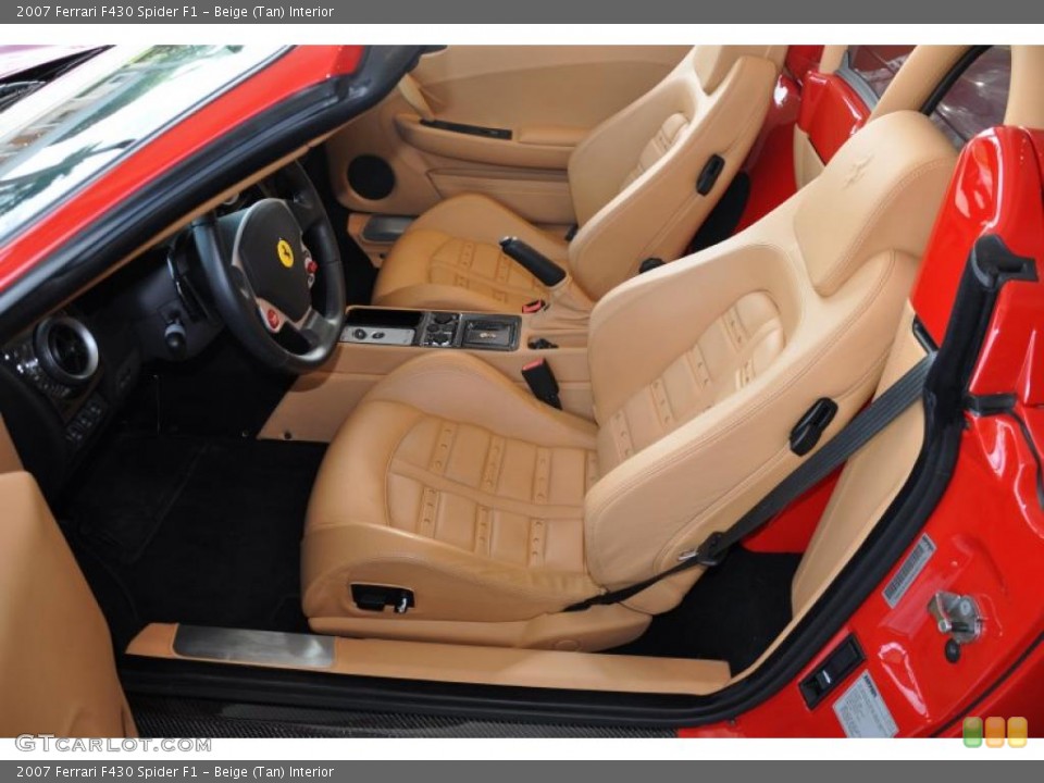 Beige (Tan) Interior Photo for the 2007 Ferrari F430 Spider F1 #48367861