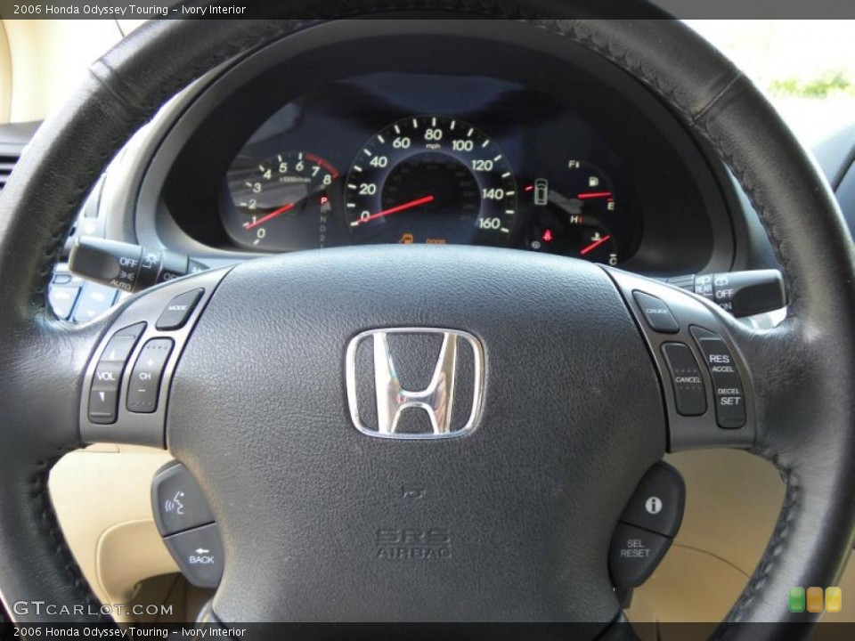 Ivory Interior Steering Wheel for the 2006 Honda Odyssey Touring #48368803