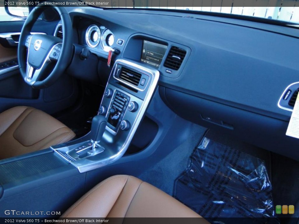 Beechwood Brown/Off Black Interior Dashboard for the 2012 Volvo S60 T5 #48369000