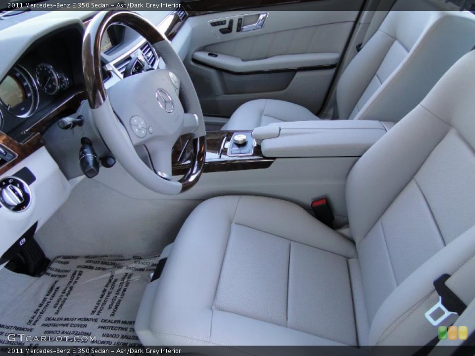 Ash/Dark Grey Interior Photo for the 2011 Mercedes-Benz E 350 Sedan #48369697