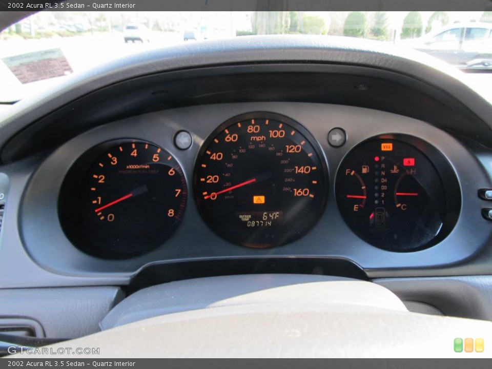 Quartz Interior Gauges for the 2002 Acura RL 3.5 Sedan #48370618