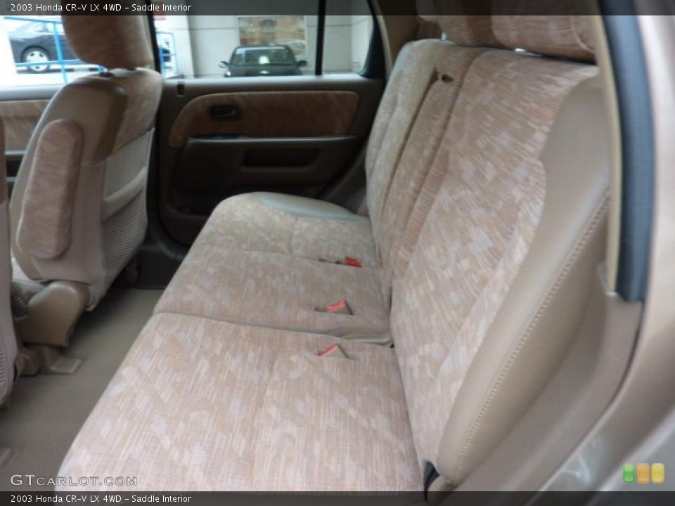 Saddle Interior Photo for the 2003 Honda CR-V LX 4WD #48373216