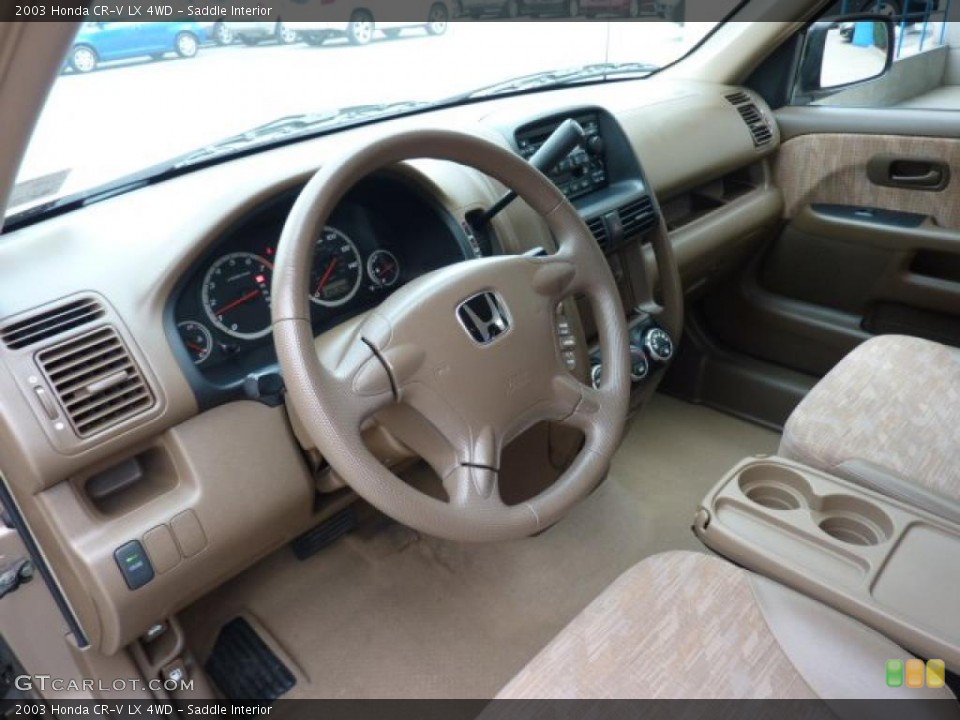 Saddle Interior Photo for the 2003 Honda CR-V LX 4WD #48373321