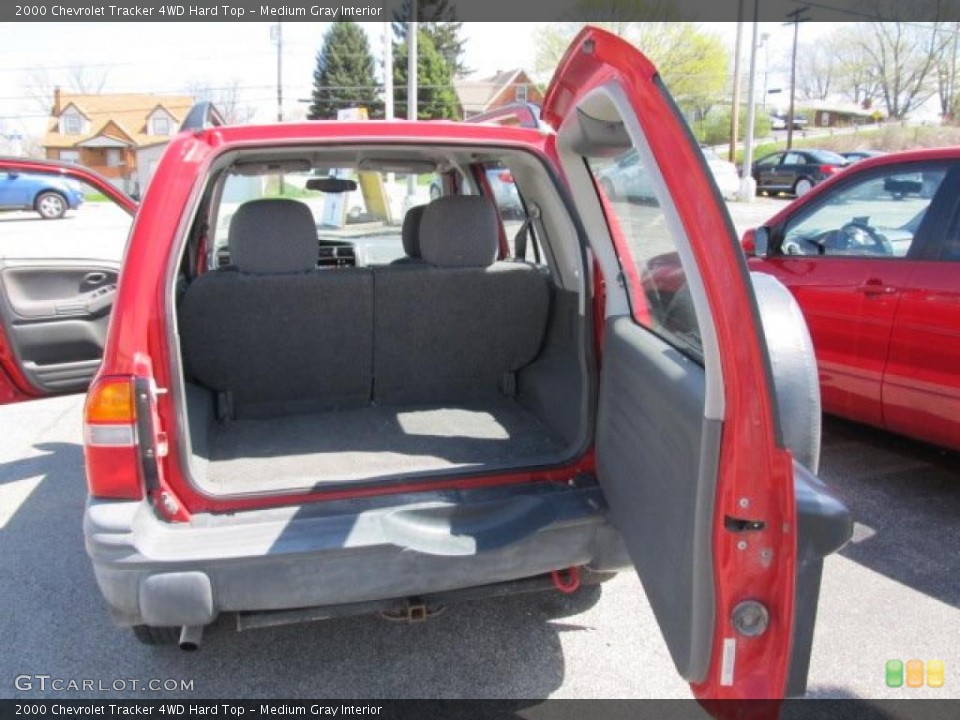 Medium Gray Interior Trunk for the 2000 Chevrolet Tracker 4WD Hard Top #48373684