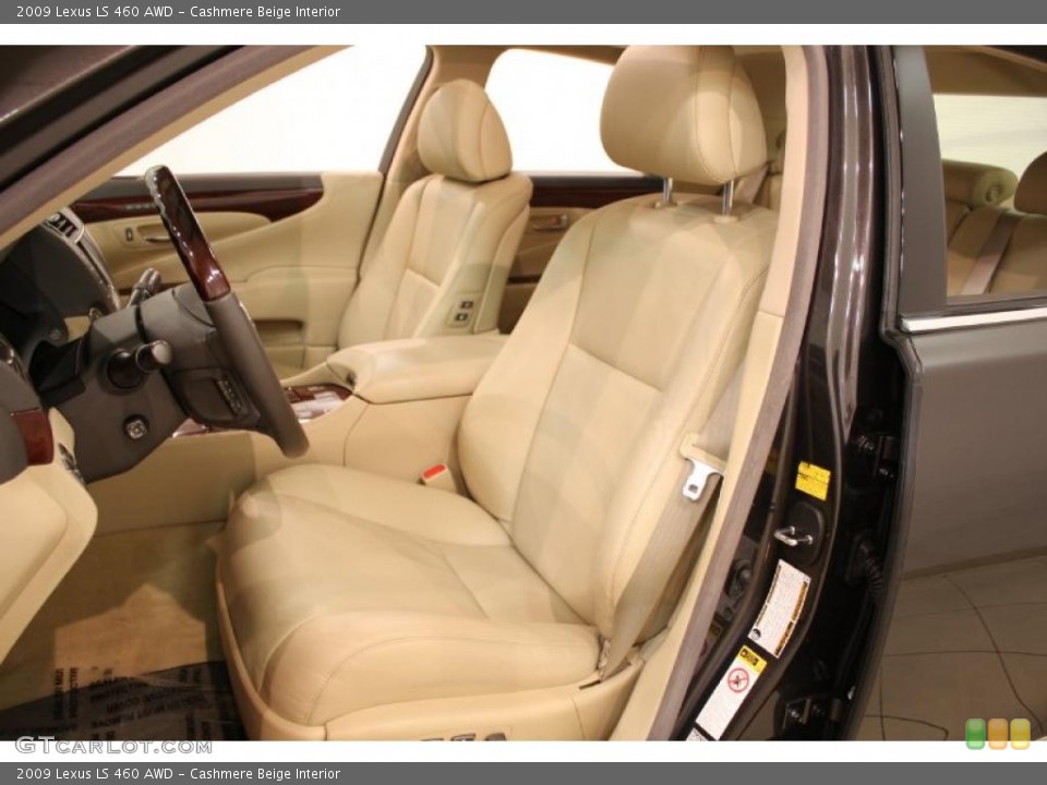 Cashmere Beige Interior Photo for the 2009 Lexus LS 460 AWD #48373907