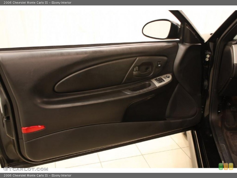 Ebony Interior Door Panel for the 2006 Chevrolet Monte Carlo SS #48375302