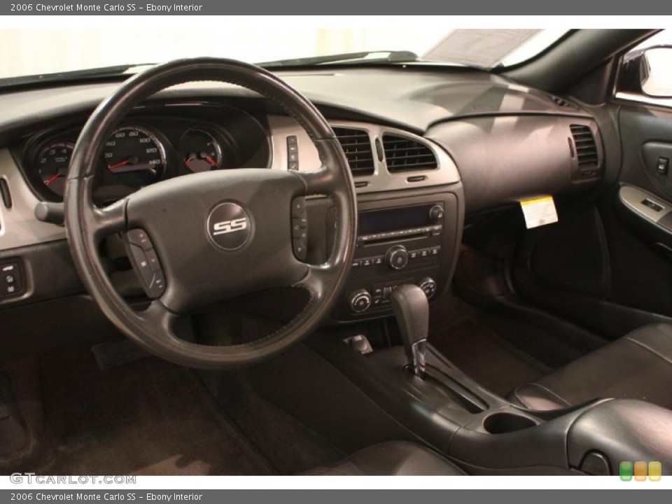 Ebony Interior Dashboard for the 2006 Chevrolet Monte Carlo SS #48375347