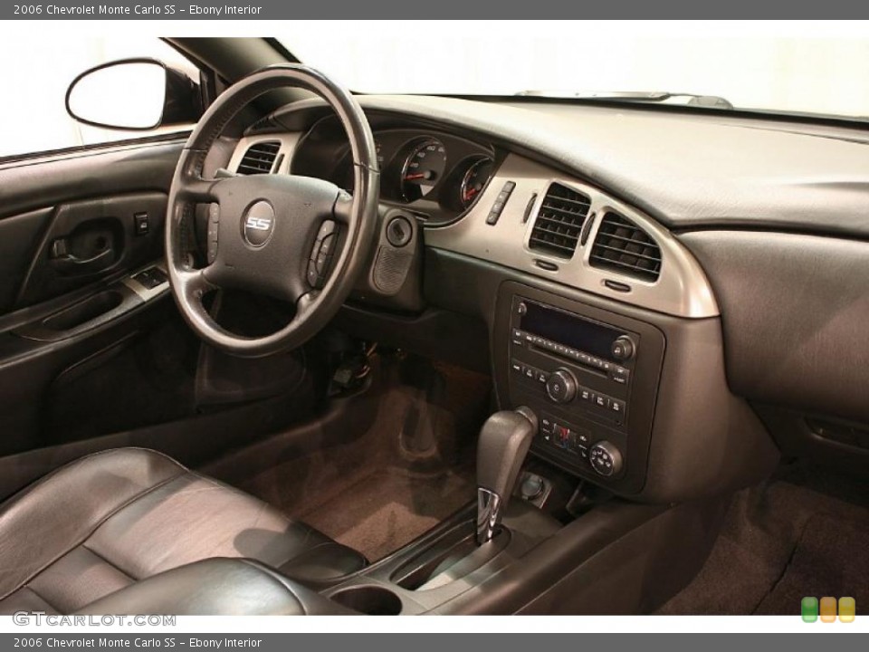 Ebony Interior Dashboard for the 2006 Chevrolet Monte Carlo SS #48375446