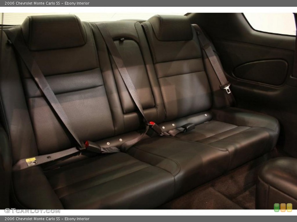 Ebony Interior Photo for the 2006 Chevrolet Monte Carlo SS #48375485