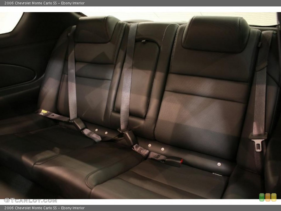 Ebony Interior Photo for the 2006 Chevrolet Monte Carlo SS #48375500