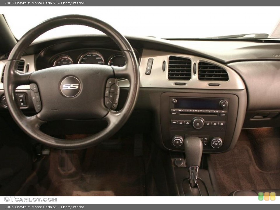 Ebony Interior Dashboard for the 2006 Chevrolet Monte Carlo SS #48375515