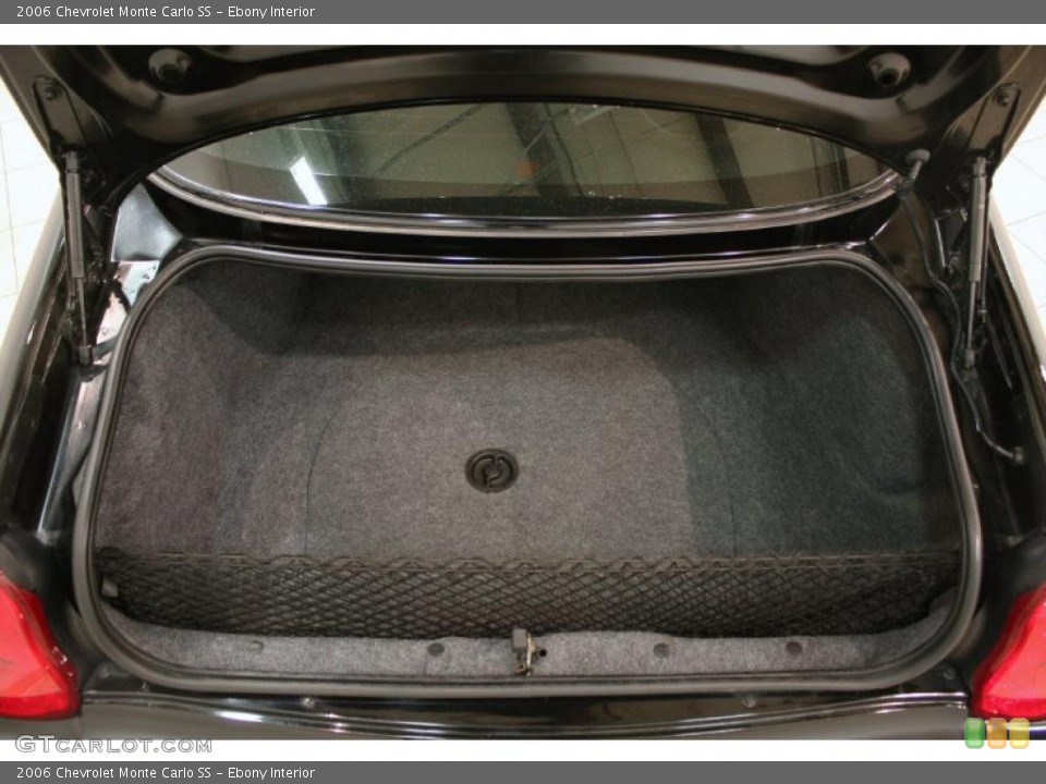 Ebony Interior Trunk for the 2006 Chevrolet Monte Carlo SS #48375530