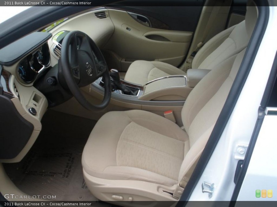 Cocoa/Cashmere Interior Photo for the 2011 Buick LaCrosse CX #48378164