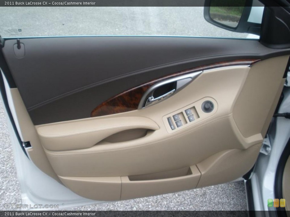Cocoa/Cashmere Interior Door Panel for the 2011 Buick LaCrosse CX #48378176