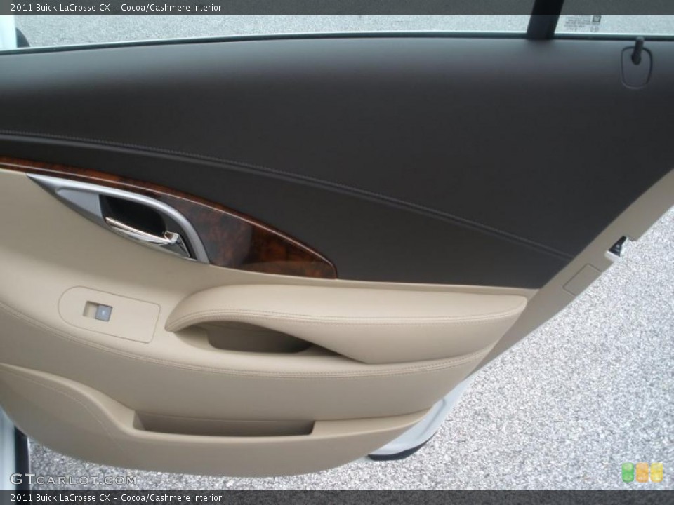 Cocoa/Cashmere Interior Door Panel for the 2011 Buick LaCrosse CX #48378263