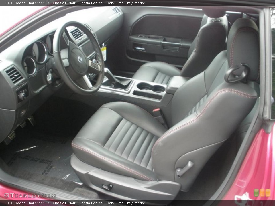 Dark Slate Gray Interior Photo for the 2010 Dodge Challenger R/T Classic Furious Fuchsia Edition #48378827