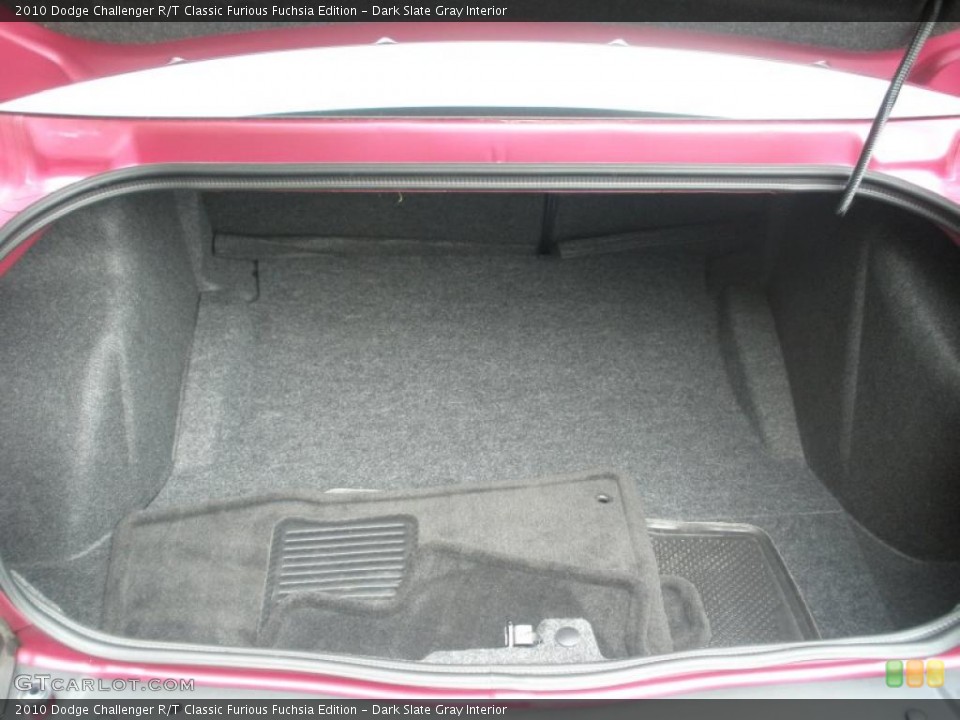 Dark Slate Gray Interior Trunk for the 2010 Dodge Challenger R/T Classic Furious Fuchsia Edition #48378851