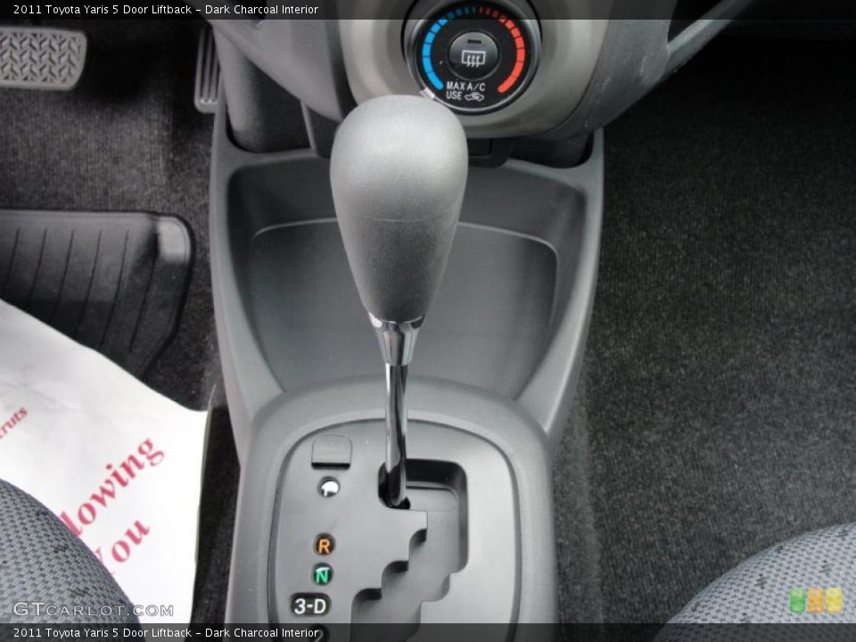 Dark Charcoal Interior Transmission for the 2011 Toyota Yaris 5 Door Liftback #48380087