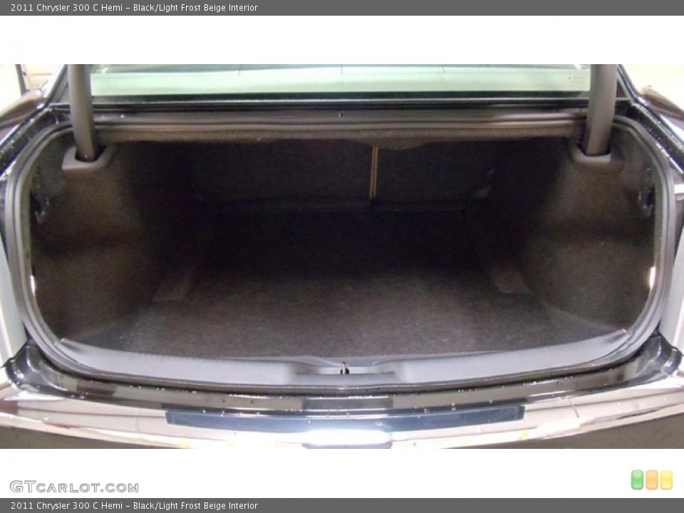 Black/Light Frost Beige Interior Trunk for the 2011 Chrysler 300 C Hemi #48380846